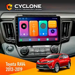 Штатна магнітола Toyota RAV4 2013-2019 Cyclone C10-001 2x32 CPL Cyclone (НФ-00003855)