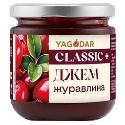 Набір джемів з низьким вмістом цукру Yagodar Журавлина 12 шт 2.5 кг - мініатюра 2