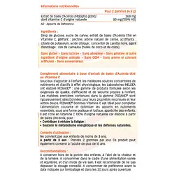 Ведмежуйки Pediakid Gommes Vitamine C 60 жувальних мармеладок - мініатюра 2