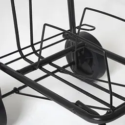 Візок господарський Bo-Camp Luggage Trolley Foldable 35 kg Black (5267281) (DAS302438) - мініатюра 6