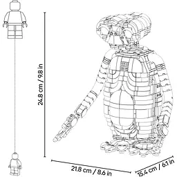 Конструктор LEGO Ideas E.T. the Extra-Terrestrial 1226 ел. (21370) - мініатюра 14