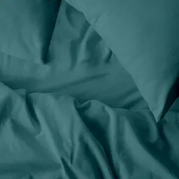 Простирадло Cosas на резинці фланель 100х200 azure, бірюзовий (Flannel_68Azure_100x200x20) - мініатюра 6