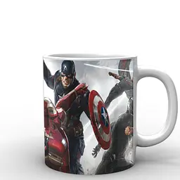 Кухоль GeekLand Залізна Людина Iron Man та Залізна людина IM.02.001 330 мл білий - мініатюра 3