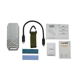 Кишеня зовнішня Maiwo M.2 SSD NVMe 2280 ч-з USB4.0 Type-C 40Gbps (K1695) - мініатюра 9