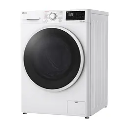 Пральна машина LG фронтальна 9 кг 1400 A+++ 57 см дисплей пара інвертор білий - мініатюра 5