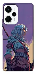 TPU чохол Demsky The witcher ciri для Xiaomi Poco F5 / Note 12 Turbo