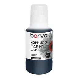 Чорнило Barva Epson T49H1 140 мл, special black, pigmented OneKey (ET49H-932e)