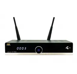 Комбінований супутниковий ресивер UCLAN Ustym 4K PRO Enigma2+DenysOS - мініатюра 2