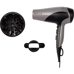 Фен Remington Ionic Dry D3190S сіро-чорний - мініатюра 2
