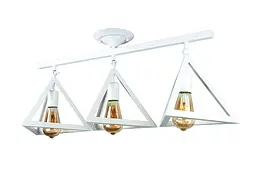 Потолочна люстра Levistella 756XPR220F-3 WH, E27, 3 лампи, білий, метал, сучасний стиль