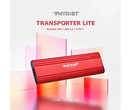 SSD портативний 1Tb Patriot RED 1000R / 1000 W Type-C інтерфейс - мініатюра 6