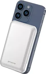 Портативний акумулятор Proove Vibe Energy Plus Magnetic 22.5W 10000mAh silver white (PBVE15012206) - мініатюра 2