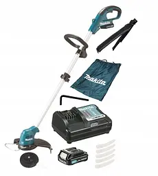 Тример акумуляторний Makita UR100DWAEX (260 мм, 10000 об/хв, 1.65 мм, 130 Вт, CXT)