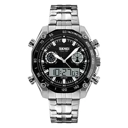 Наручний годинник чоловічий Skmei 1204 Black Black, 1204BK (15898)