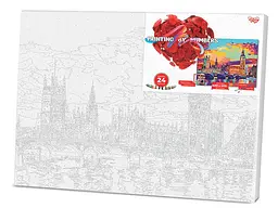 Картина за номерами 40х50 KpNe-01 Danko Toys PAINTING BY NUMBERS Вид 8 - мініатюра 2