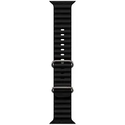 Ремінець Hoco iWatch WA12 Original series marine double buckle silicone strap (38/40/41 мм) Black