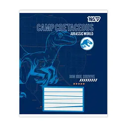 Зошит Yes Jurassic World.Camp cretaceous А5 24 аркушів клітинка (768816), в асортименті - мініатюра 4