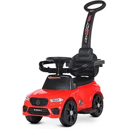Дитячий електромобіль Bambi M 4855LR-3 2 в 1 червоний