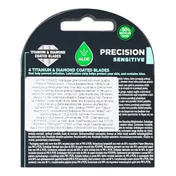 Змінні картриджи Wilkinson Sword Quattro Titanium Sensitive, 4 шт. - мініатюра 4