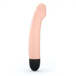 Вібратор для точки G Dorcel Real 2.0 22 см тілесний - мініатюра 4