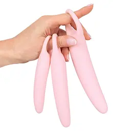 Набір фалоімітаторів Sweet Smile Vaginal Trainers 3 шт рожевий - мініатюра 5