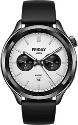 Смарт-годинник Xiaomi Watch S4 Black (BHR9195GL) - мініатюра 2