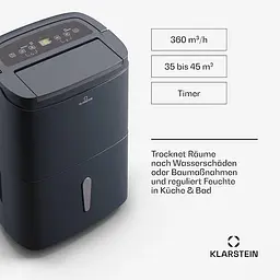 Осушувач повітря Klarstein DryFy Connect 40л (10045540) - мініатюра 4