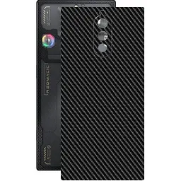 Защитная пленка StatusSKIN для ZTE Nubia Red Magic 8 Pro Plus Корпус Винил Карбон черный