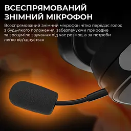 Навушники Ajazz AHM09 MAX 3-Mode Black (AHM09-MAX-BGY) - мініатюра 10