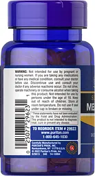 Мелатонін Puritan's Pride Melatonin Extra Strength 5 mg 60 капсул - мініатюра 3