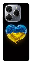Чохол Demsky Серце України для Tecno Spark 20 Pro
