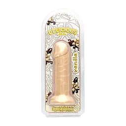 Фалоімітатор з ароматом ванілі - Toyz4lovers Delicious Dildo Vanilla, 15 см