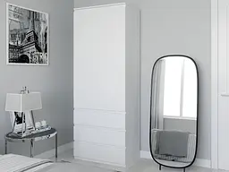 Шафа з полицями для одягу Moreli T-210 2117x800x500 мм Білий (mo-t210-white-white) - мініатюра 2