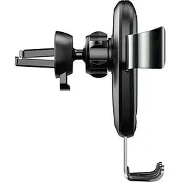 Тримач для мобiльного телфону з БЗП Baseus Metal Holder Air Outlet Tarnish - мініатюра 2