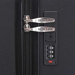 Валіза велика Semi Line 28 дюймів (L) ABS-Plastic Black (T5854-3) - мініатюра 8