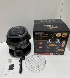 Смарт-аерофритюрниця з функцією обертання на 18 програм Zepline ZP-140, 10 л 4000 Вт - мініатюра 2