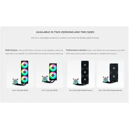 Система рідинного охолодження Lian Li GA II Lite 360P, Black (G89.GA2L36PB.00) - мініатюра 4