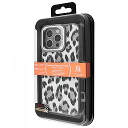 Чохол Kajsa Leopard Pattern with Magnetic Ring iPhone 16 Pro Max - мініатюра 2