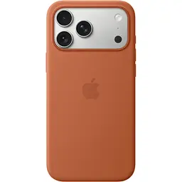 Чохол Silicone Case with Button, Animation & MagSafe для Apple iPhone 17 Pro Max Terra Cotta AAA [149949] - мініатюра 2