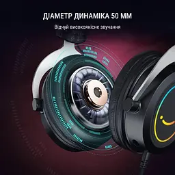 Игровая гарнитура Fifine H3 RGB Black (H3) - миниатюра 8