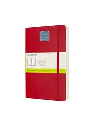 Записник Moleskine Classic Expanded середній, Нелінований Червоний М'який (QP618EXPF2)