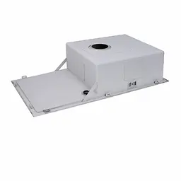 Кухонна мийка Platinum Handmade Н 780x500x200 R (з кріпленням і отвором під змішувач), Нержавіюча сталь - мініатюра 5