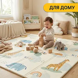 Дитячий ігровий килимок LEOBRO 150 x 180 x 1 см (LB-1015) - мініатюра 8