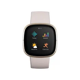 Смарт-годинник Fitbit Sense Lunar White/Soft Gold Stainless Steel (FB512GLWT) - мініатюра 6