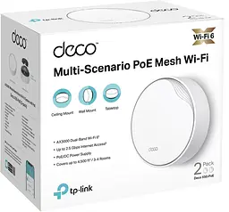 WiFi Mesh система TP-Link Deco X50-PoE(2-pack) - мініатюра 7