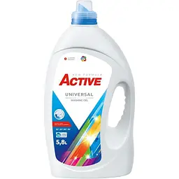 Гель для прання Active Universal з ароматом свіжості 5.8 л