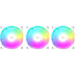 Кулер до корпусу PcCooler F3 T120 ARGB 3 in 1 White - мініатюра 2