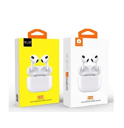 Бездротові навушники WUW-R194, TWS, BT5.0, 30mAh, 200mAh, 4h, white - мініатюра 4