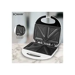 Сендвічниця Bomann ST5016 CB white (ST5016CB white) - мініатюра 5