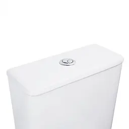 Унітаз-компакт Qtap Nando безободковий з сидінням Soft-close QT12221222AW - мініатюра 7